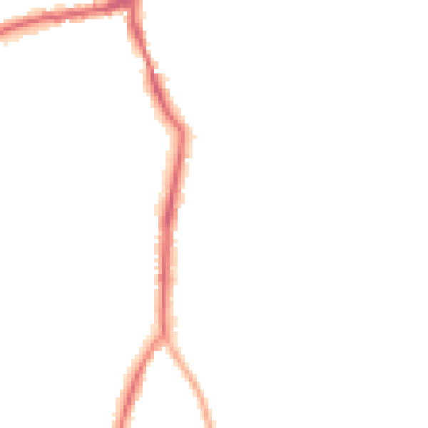 Night-time road noise heatmap for WF8 3QB
