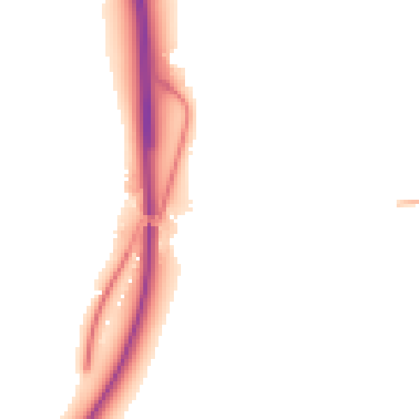 Night-time road noise heatmap for WF8 3SL