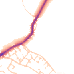 Daytime road noise heatmap for WN2 1DX