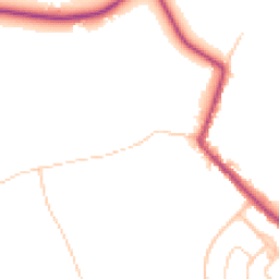 Daytime road noise heatmap for WN2 1PA