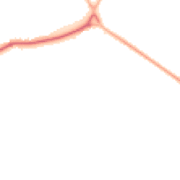 Night-time road noise heatmap for WN2 1PL