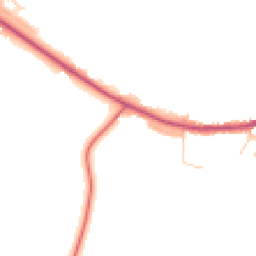 Daytime road noise heatmap for WN2 2FN