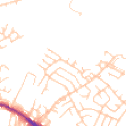Daytime road noise heatmap for WN2 2JH
