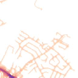 Daytime road noise heatmap for WN2 2JT