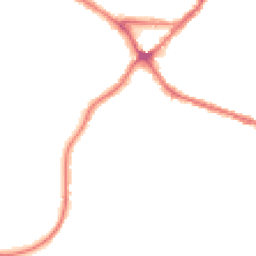 Night-time road noise heatmap for WN2 3DZ