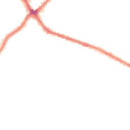 Night-time road noise heatmap for WN2 3JG