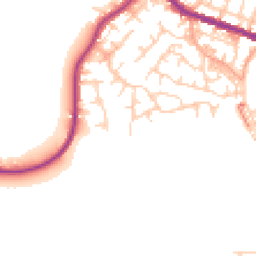 Daytime road noise heatmap for WN2 3NQ