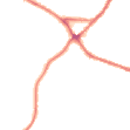 Night-time road noise heatmap for WN2 3NY