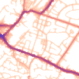 Daytime road noise heatmap for WN2 3PJ