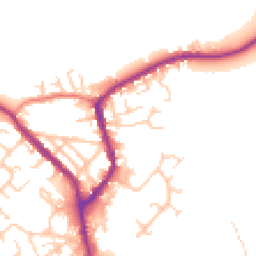 Daytime road noise heatmap for WN2 3TB