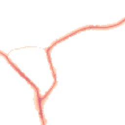 Night-time road noise heatmap for WN2 3TB