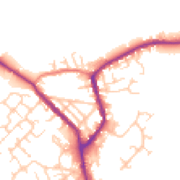 Daytime road noise heatmap for WN2 3TG