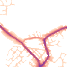 Daytime road noise heatmap for WN2 3TN