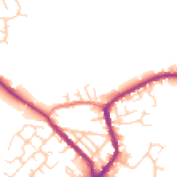 Daytime road noise heatmap for WN2 3TP