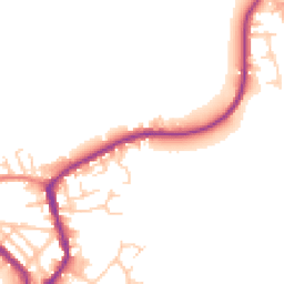 Daytime road noise heatmap for WN2 3UB