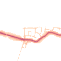 Daytime road noise heatmap for WN2 4AJ