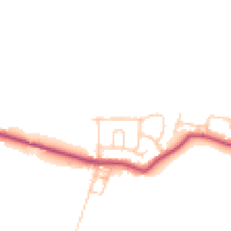 Daytime road noise heatmap for WN2 4AQ