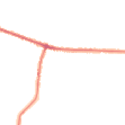 Night-time road noise heatmap for WN2 4TX
