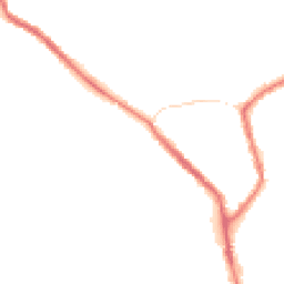 Night-time road noise heatmap for WN2 5BT