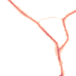 Night-time road noise heatmap for WN2 5EY