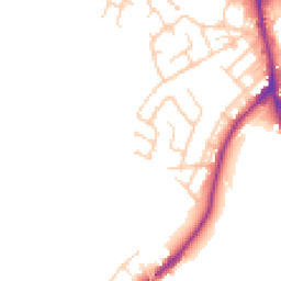 Daytime road noise heatmap for WN2 5HS