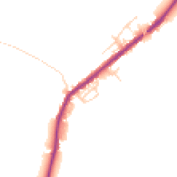 Daytime road noise heatmap for WN2 5LG