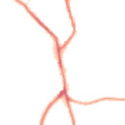 Night-time road noise heatmap for WN2 5NR