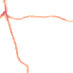 Night-time road noise heatmap for WN2 5PY