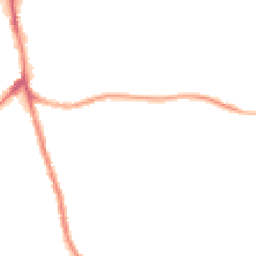 Night-time road noise heatmap for WN2 5QA