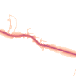 Daytime road noise heatmap for WN2 5TS