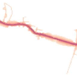 Daytime road noise heatmap for WN2 5TX