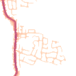 Daytime road noise heatmap for WN2 5XH