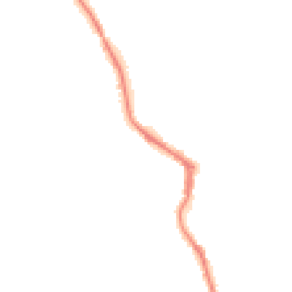 Night-time road noise heatmap for WN3 4BA
