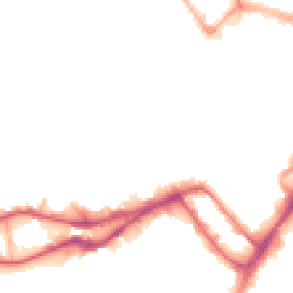 Night-time road noise heatmap for WN3 4DP