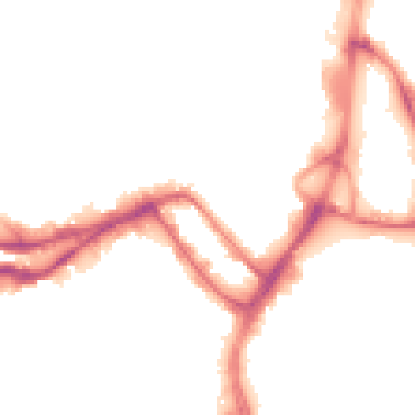 Night-time road noise heatmap for WN3 4DY