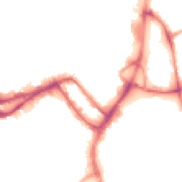 Night-time road noise heatmap for WN3 4HU
