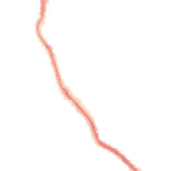 Night-time road noise heatmap for WN3 4LT