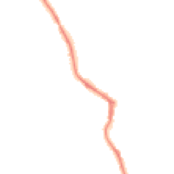 Night-time road noise heatmap for WN3 4LU