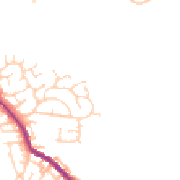 Daytime road noise heatmap for WN3 4PJ