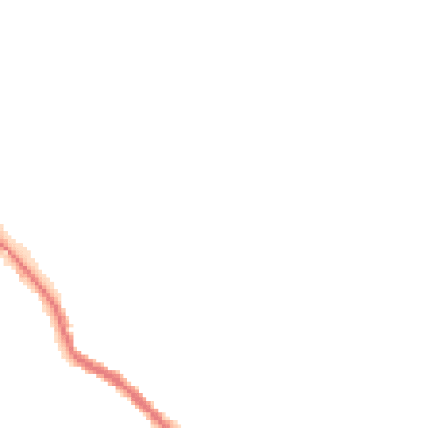 Night-time road noise heatmap for WN3 4PJ