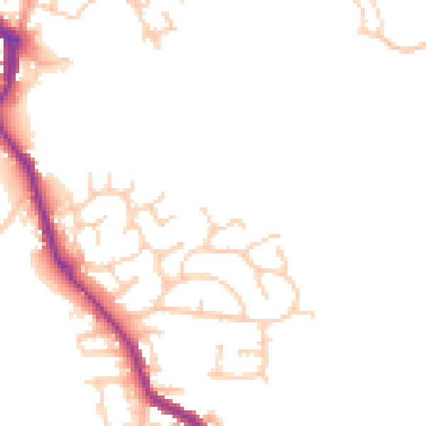 Daytime road noise heatmap for WN3 4PP