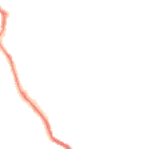Night-time road noise heatmap for WN3 4PP