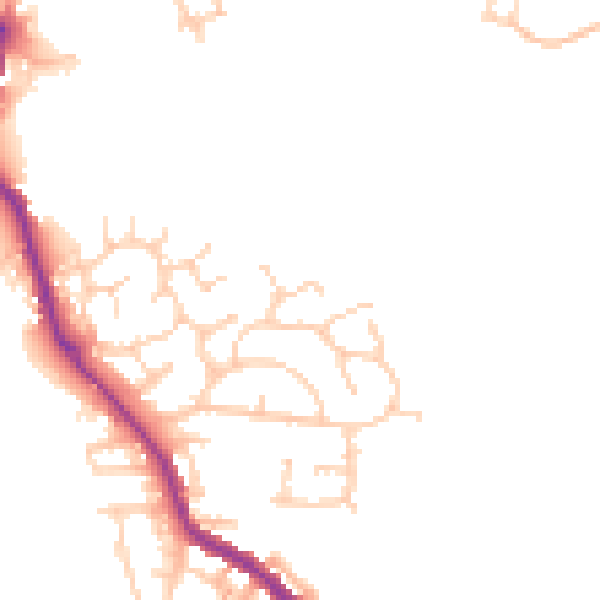 Daytime road noise heatmap for WN3 4PW