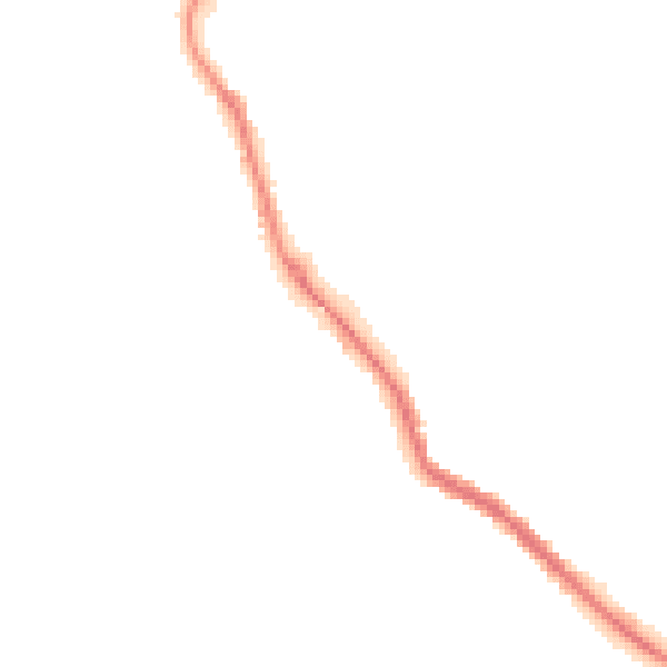 Night-time road noise heatmap for WN3 4TW