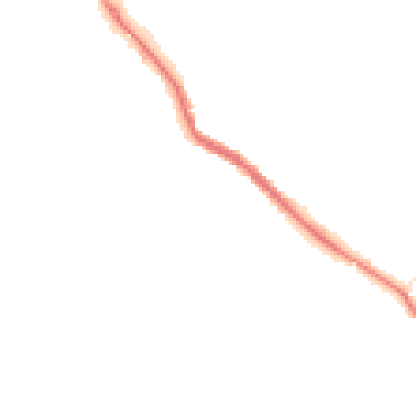 Night-time road noise heatmap for WN3 4UQ
