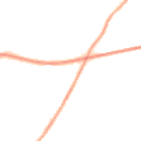 Night-time road noise heatmap for WN3 5HS