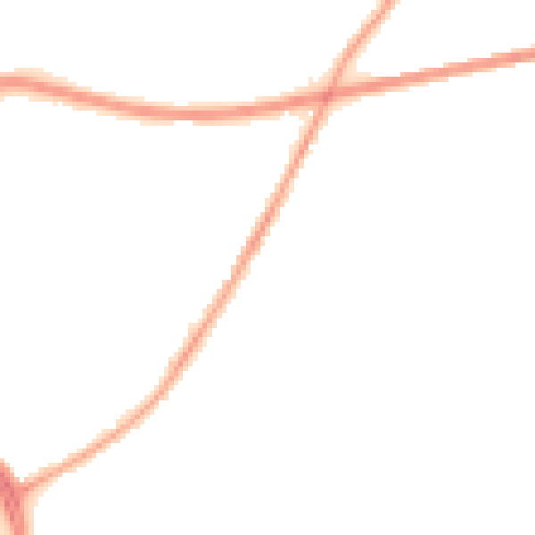 Night-time road noise heatmap for WN3 5JF