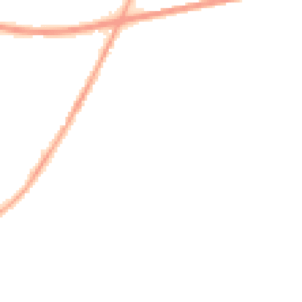 Night-time road noise heatmap for WN3 5JU
