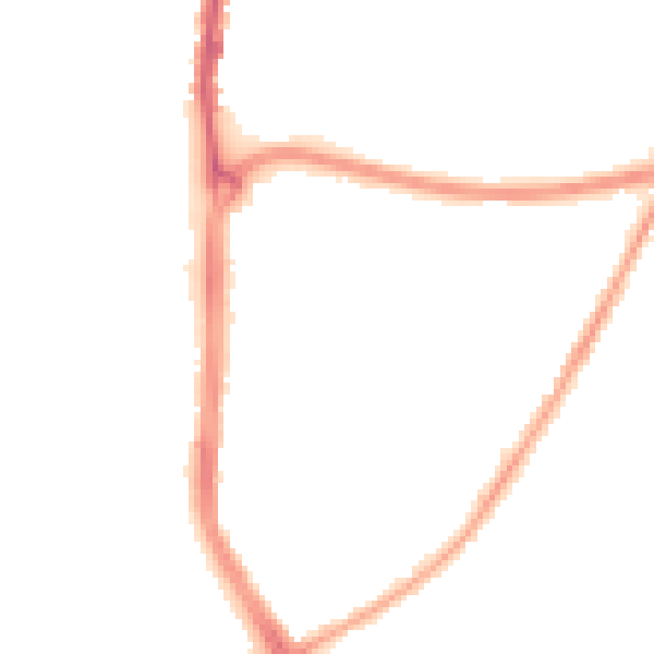 Night-time road noise heatmap for WN3 5LJ