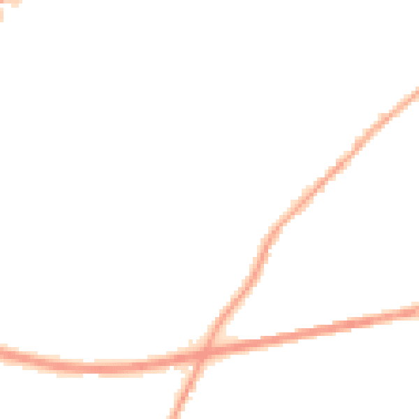Night-time road noise heatmap for WN3 5TX